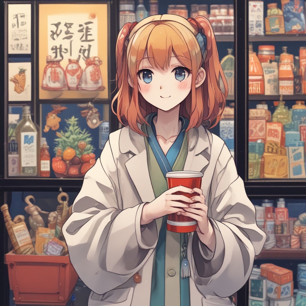 モダンなコート